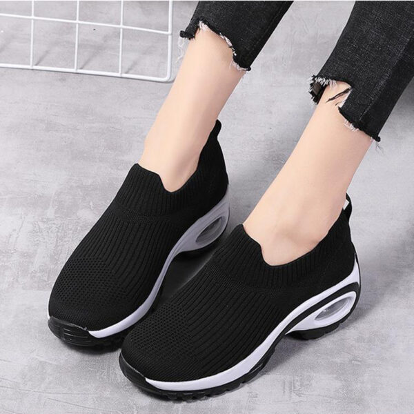 Sneakers Women Air Cushion Mesh Breathable Running Sports Shoes - Image 7