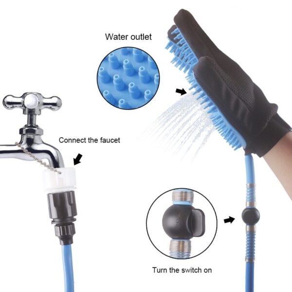 Pet Dog Shower Head Handheld Cat Bathing Shower Tool - Image 7