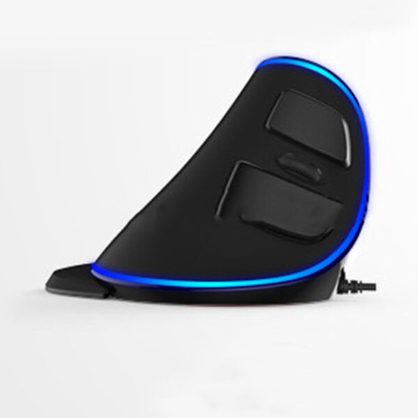 Vertical Ergonomic Snail RGB Anti-Mouse Hand Wired Mouse - Image 4