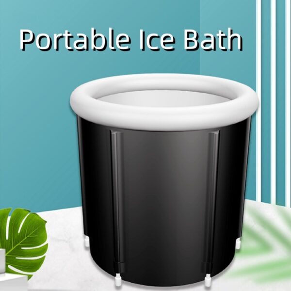 Portable Ice Baths Inflatable Air Ring PVC Bath Bath Household Bath Tub Holder Foldable Bath Tub For Recovery Therapy Outdoor - Image 10