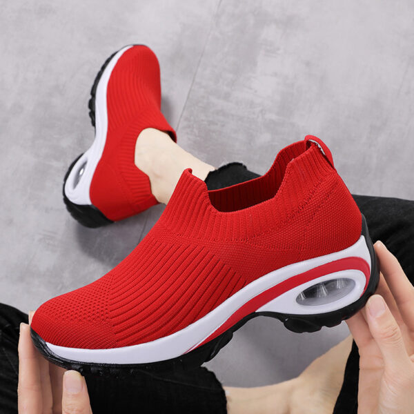 Sneakers Women Air Cushion Mesh Breathable Running Sports Shoes - Image 3