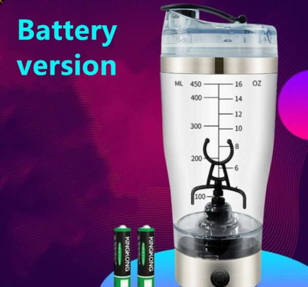 Electric Protein Shake Stirrer USB Shake Bottle Milk Coffee Blender Kettle Sports And Fitness Charging Electric Shaker Cup - Image 8