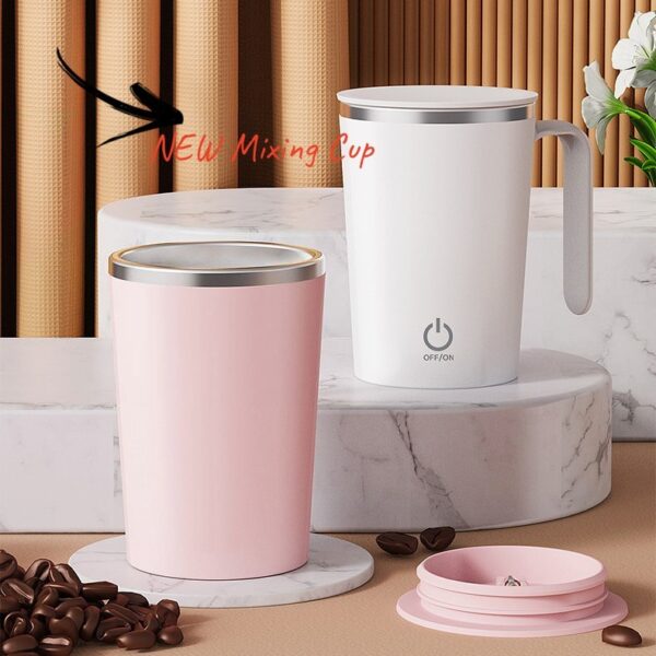 Kitchen Electric Mixing Cup Stirring Coffee Cup Automatic Mixing Mugs Cup Lazy Rotating Magnetic Water Cup - Image 7