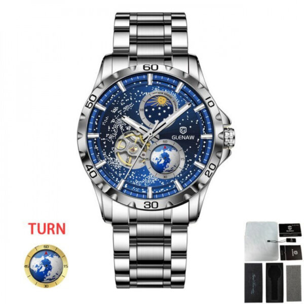 Men's Simple Stainless Steel Quartz Watch - Image 8